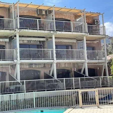 L'isula - Appt Pour 5 Climatise Avec Piscine * LʼÎle-Rousse