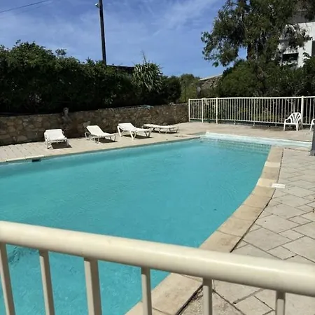 L'isula - Appt Pour 5 Climatisé Avec Piscine LʼÎle-Rousse