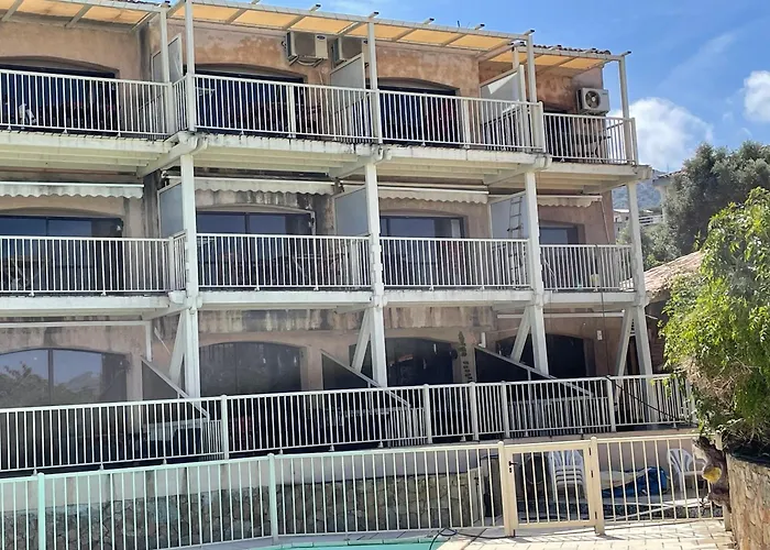 L'isula - Appt Pour 5 Climatise Avec Piscine * LʼÎle-Rousse