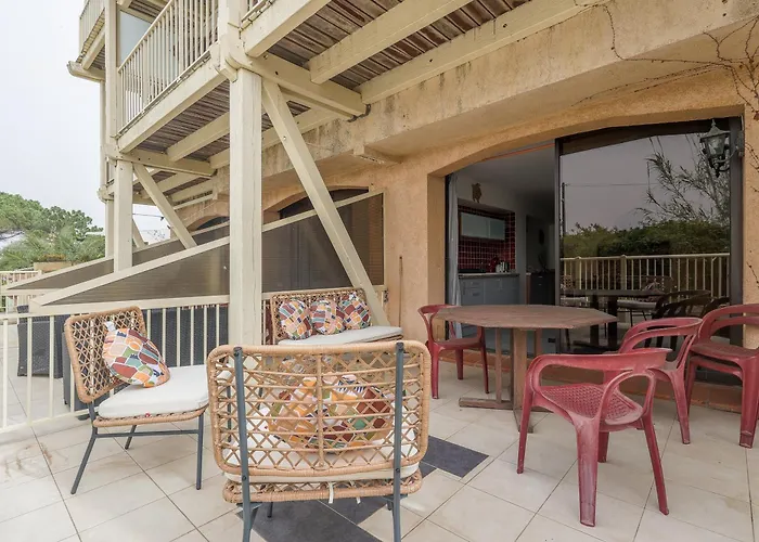 L'isula - Appt Pour 5 Climatise Avec Piscine Appartement